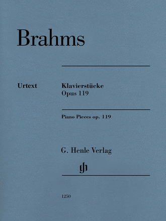 Brahms Piano Pieces Op. 119