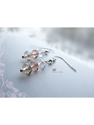 Серьги &quot;Хрусталики&quot;