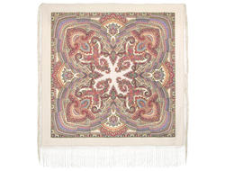 Павловопосадский платок Волшебный узор 1290-2