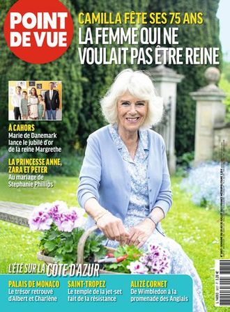 Point De Vue Magazine Issue 3857 Camilla Parker-Bowles Cover, Иностранные журналы, Intpressshop