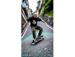 Скейтер - Коллекционная фигурка 1/12 SCALE Palm Hero Simply Fun Series  The Skateboarder (SF80004) - DID