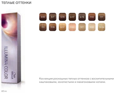 Wella Illumina Стойкая краска для волос (Велла Иллюмина), 60 мл