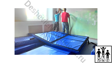 Мягкая защита (маты протекторы) на стены