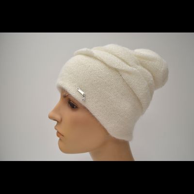 Vizio шапка 1618 CY белая