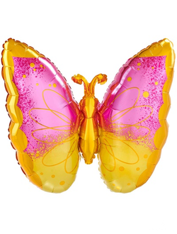 Бабочка PinkYellow 63см
