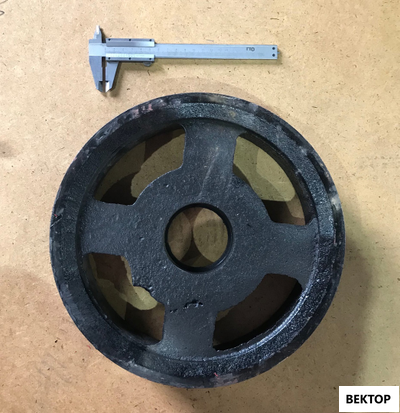 Шкив большой 8245-105-020-185 (большой 1,65)