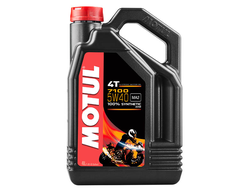 Масло моторное для 4-x тактных двигателей Motul 5W40 7100  4T SN/MA2 - 4 Л (104087)