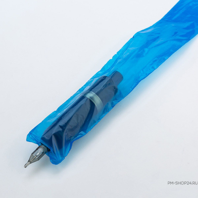 Защита для клипкорда голубая 5х80см,  50 шт.