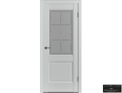 Классическая царговая дверь cерии EMALEX. Покрытие – Эко Шпон