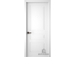 Межкомнатная дверь "Богемия-3" эмаль белая (глухая)