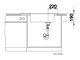 Мойка Blanco ELON XL 8 S с кл-авт. InFino, 524862