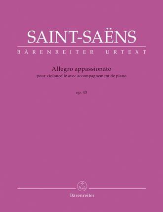 Saint-Saens, Camille, Allegro appassionato op.43 für Violoncello und Klavier
