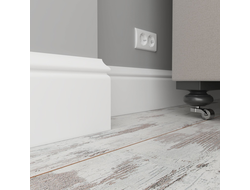 Плинтус напольный (грунтованный) под покраску из ЛДФ ULTRAWOOD (Ультравуд) BASE 5500