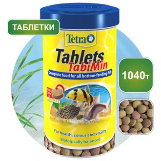 TetraTablets TabiMin 1040табл - корм для всех донных рыб