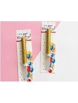 Свеча-фонтан "Золото"