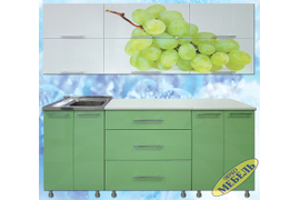 Набор корпусной мебели для кухни 39
Корпус: ЛДСП, фасады: МДФ + фотопечать на МДФ Размер: 2м.
(В цену не входит стоимость мойки)