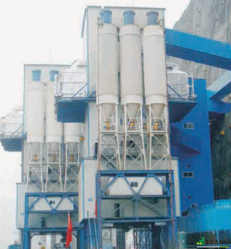 Стационарный бетонный завод HL160-3F2000LB