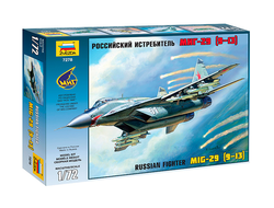 Сборная модель: (Звезда 7278) Российский истребитель МиГ-29 (9-13)