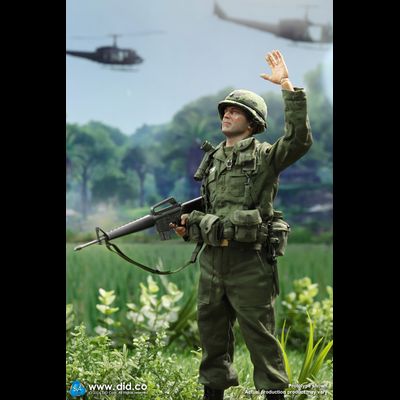 Американский военный во Вьетнаме (Мел Гибсон, "Мы были солдатами") - Коллекционная ФИГУРКА 1/6 scale Vietnam War U.S.  Army Lt. Col. Moore (V80174) - DID