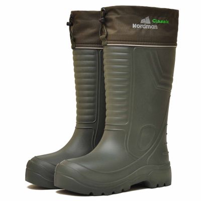 САПОГИ NORDMAN CLASSIC С МАНЖЕТОЙ И МНОГОСЛОЙНЫМ УТЕПЛИТЕЛЕМ ОЛИВА