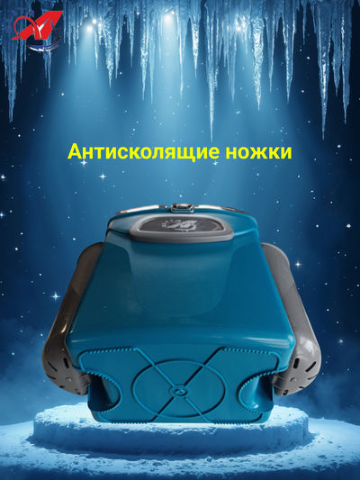 Ящик для зимней рыбалки (А-элита) А-Sport бирюзовый