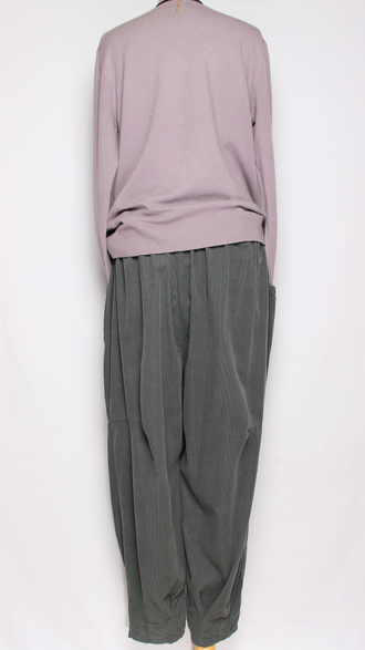 Брюки Бохо вельветовые "БАНАНЫ" хаки, малахит, графит р.48-54