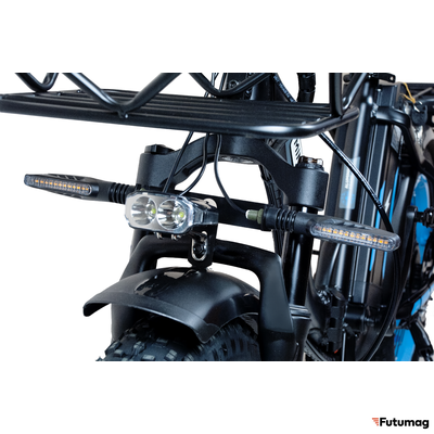 Электровелосипед Minako F11 PRO 20 (жёлтый)