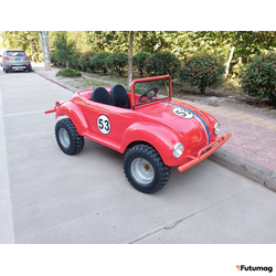 Детский электромобиль GreenCamel Жук (60V 1500W R8 Дифференциал) Красный