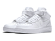Кроссовки Nike Air Force 1 Mid GS Triple White белые