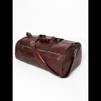 Кожаный портплед / дорожная сумка Milano Premium 
brown (арт. 4035-53)