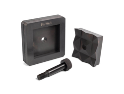 Матрица для пробивки отверстий МПО-125х125 серия ПРОФИ квадратной формы в стальных листах