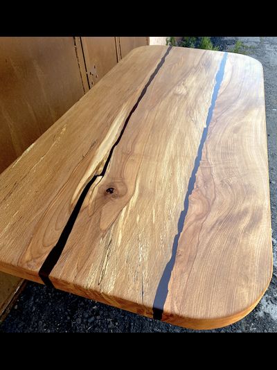 слэб, стол река, карагач, дуб, мебель на заказ, стол из слэба, мебель для ресторана, столешница спил