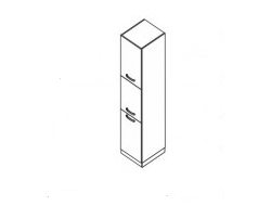 Кухонный пенал Равенна Смарт П40 3д высокий