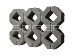 Газонная решётка Меба серый 100 мм Браер