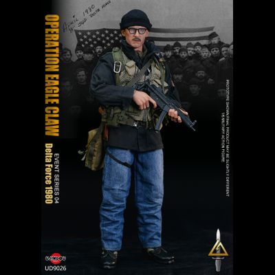 Боец отряда "Дельта", операция "Орлиный коготь" 1980 г - Коллекционная ФИГУРКА 1/6 scale U.S. ARMY DELTA FORCE 1980 OPERATION EAGLE CLAW (UD9026) - UJINDOU