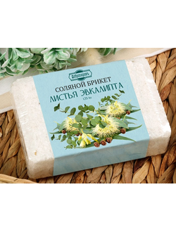 Соляной брикет с листьями «Эвкалипта» 1.35 кг