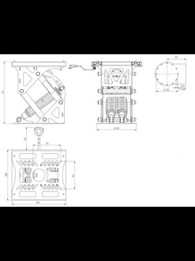 Амортизационная стойка Практик 300 S V2