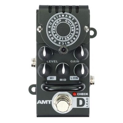 AMT Bricks D-Lead - одноканальный ламповый гитарный преамп (эмуляция Diezel) [без БП]