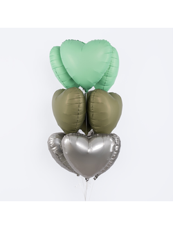 Фонтан сердец, лунный свет, 9шт