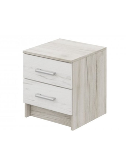 Гармония ТБ 601 Прикроватная тумба Крафт белый/Крафт серый