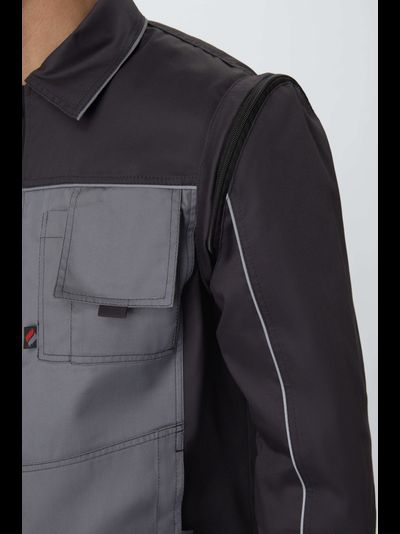 Куртка-трансформер Лидер IMP (тк.Смесовая,240), т.серый/св.серый