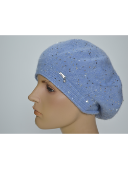 Vizio Италия берет 1331 голубой одинарный