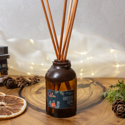 Диффузор для дома с фибровыми палочками 50 мл (ароматы в ассортименте)