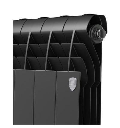Биметаллический радиатор Royal Thermo BiLiner 500/12 Noir Sable (2052 Вт., черный)