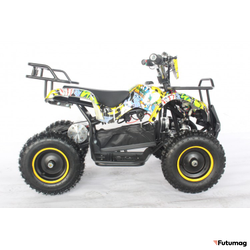 Квадроцикл GreenCamel Гоби K21 (30 Ah 36V 800W R6 Цепь) Граффити