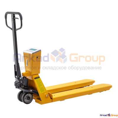 Гидравлическая тележка (рохля) с весами SBC 2500 (г/п 2,5 т, 550x1150 мм) SMART BASIC