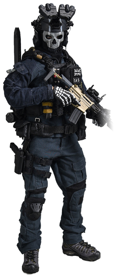 ПРЕДЗАКАЗ - Саймон "Гоуст" Райли (Ghost, CoD Modern Warfare 2 2022) обновленная версия - Коллекционная фигурка 1/6 Bravo 0-7 Kill or Capture Remastered (GA1010S) - General's Armoury ?ЦЕНА: 27300 РУБ.?