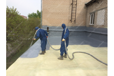 Процесс нанесения полимочевины