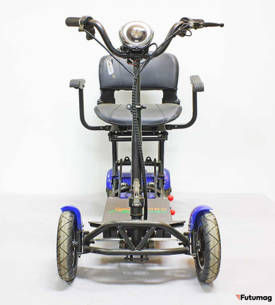 Трицикл GreenCamel Кольт 501 (36V 10Ah 2x250W) кресло синий