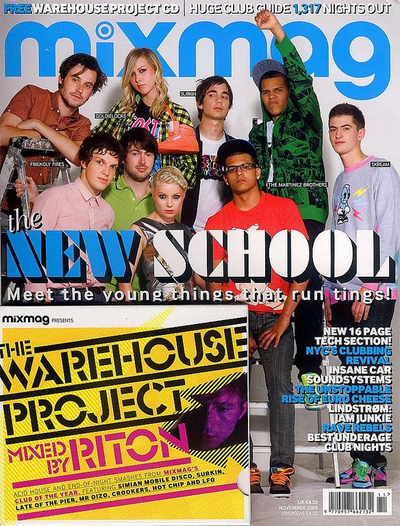 Mixmag Magazine November 2008 The New School Issue